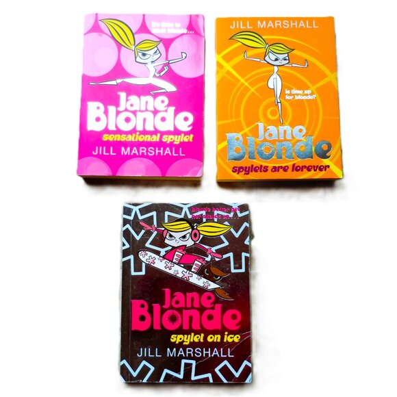 Bundle 6pcs., Books- Jane Blonde - Jill Marshall - Picture 2 of 4